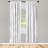 Floral Semi-Sheer Rod Pocket Curtain Panels-45989325