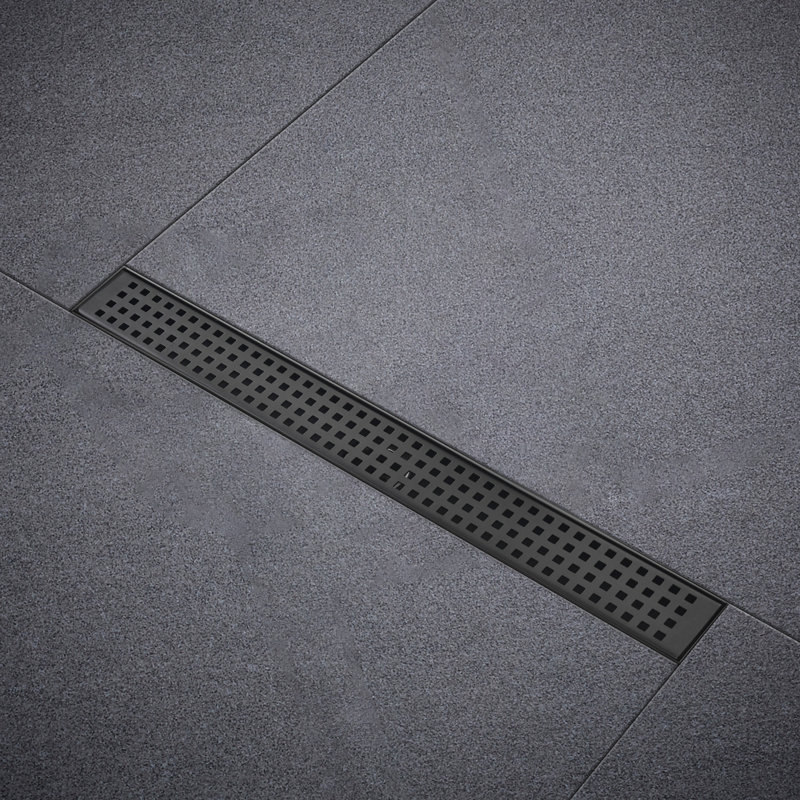 Drain de douche à grille linéaire