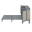 Plateforme moderne pliable avec motif tissé-2082639040-2082639041