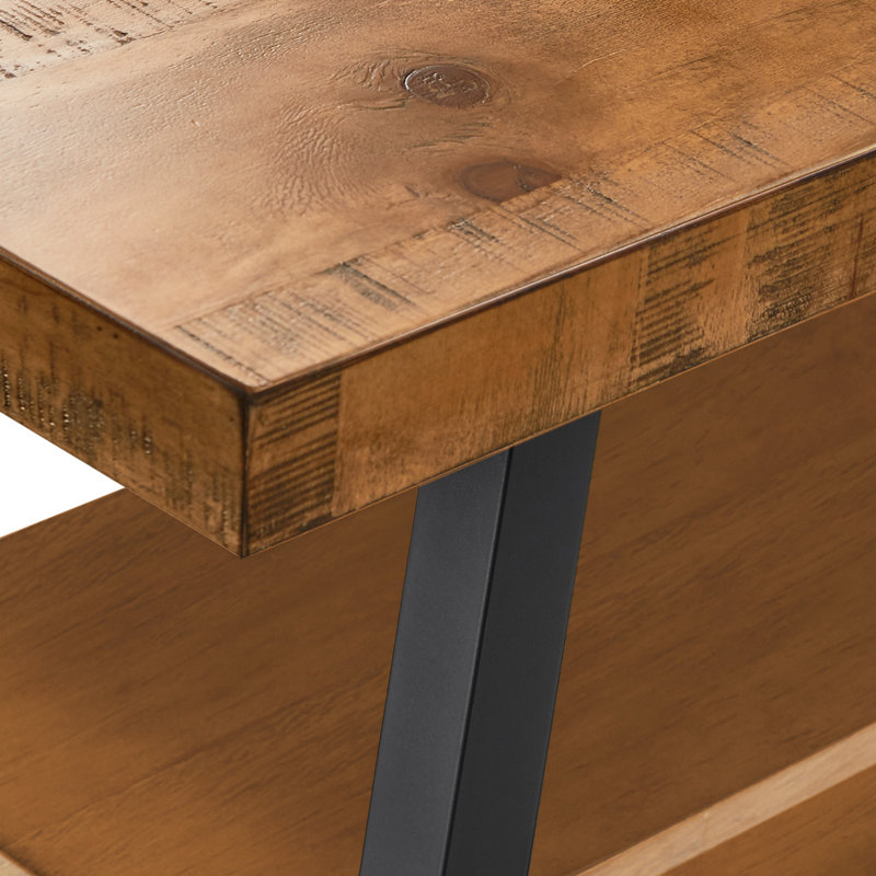 Isakson TV Stand for TVs up to 65", Oak