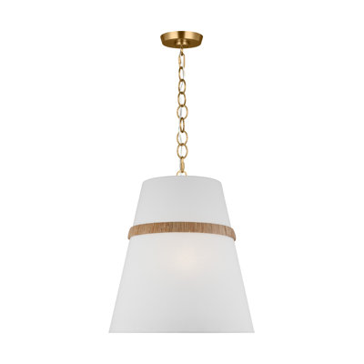 Daquavion - Light Brushed Brass Unique/Statement Pendant