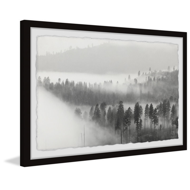 The Fog Is Coming - Single Picture Frame Print, 20cm H x 30cm W x 3.81cm D