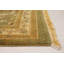 Tapis de zone en laine beige/rouge 9 pi 3 po x 12 pi 4 po one-of-kind à la main-noué la 2010 ushak Ani