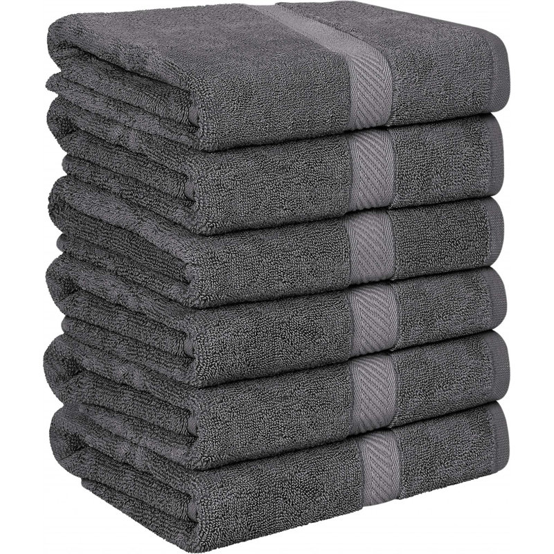 100% Cotton Bath Towel, Grey