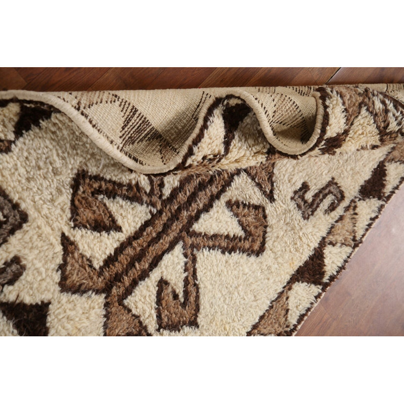 Tapis turc kurde à teinture naturelle 3 x 11