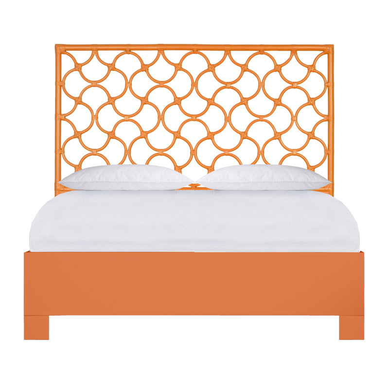 Mar Standard Bed, Full/Double, Citrus Orange