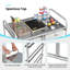 Nally 10 Drawer Storage Drawer with Locking Wheels-409249953