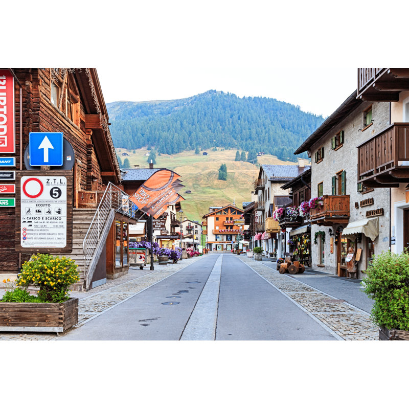 Latarisha Houses In Livigno by Oreundici - Wrapped Canvas Print, 30cm H x 46cm W x 3.8cm D
