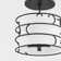 Kimbrel 3 - Light 14'' Simple Dome Semi Flush Mount