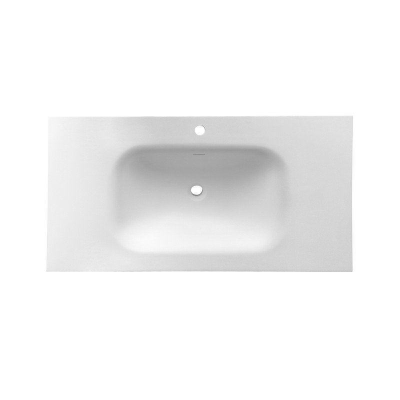 CASAINC Solid Surface Stone Bathroom Sink Vanity Top