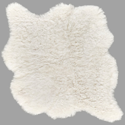 Lia Solid Colour Sheepskin Area Rug