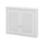 Pharmacie, armoire murale de salle de bain avec 2 portes en miroir, tablette réglable-1014358188