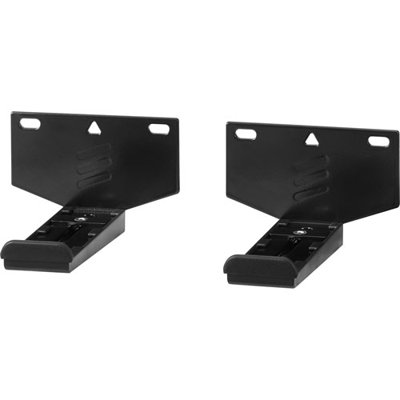 Best Buy Essentials Fixed Soundbar Wall Brackets - Black(Be-Sbm110-C)