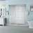 Belmore 60 x 72 Hinged Frameless Shower Door-30104123-38032240