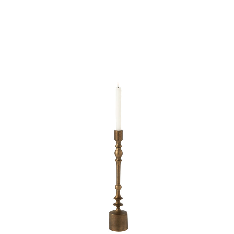 Candlestick, Bronze