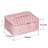 Woodrow Oxford Fabric 4 Compartment Makeup Organizer