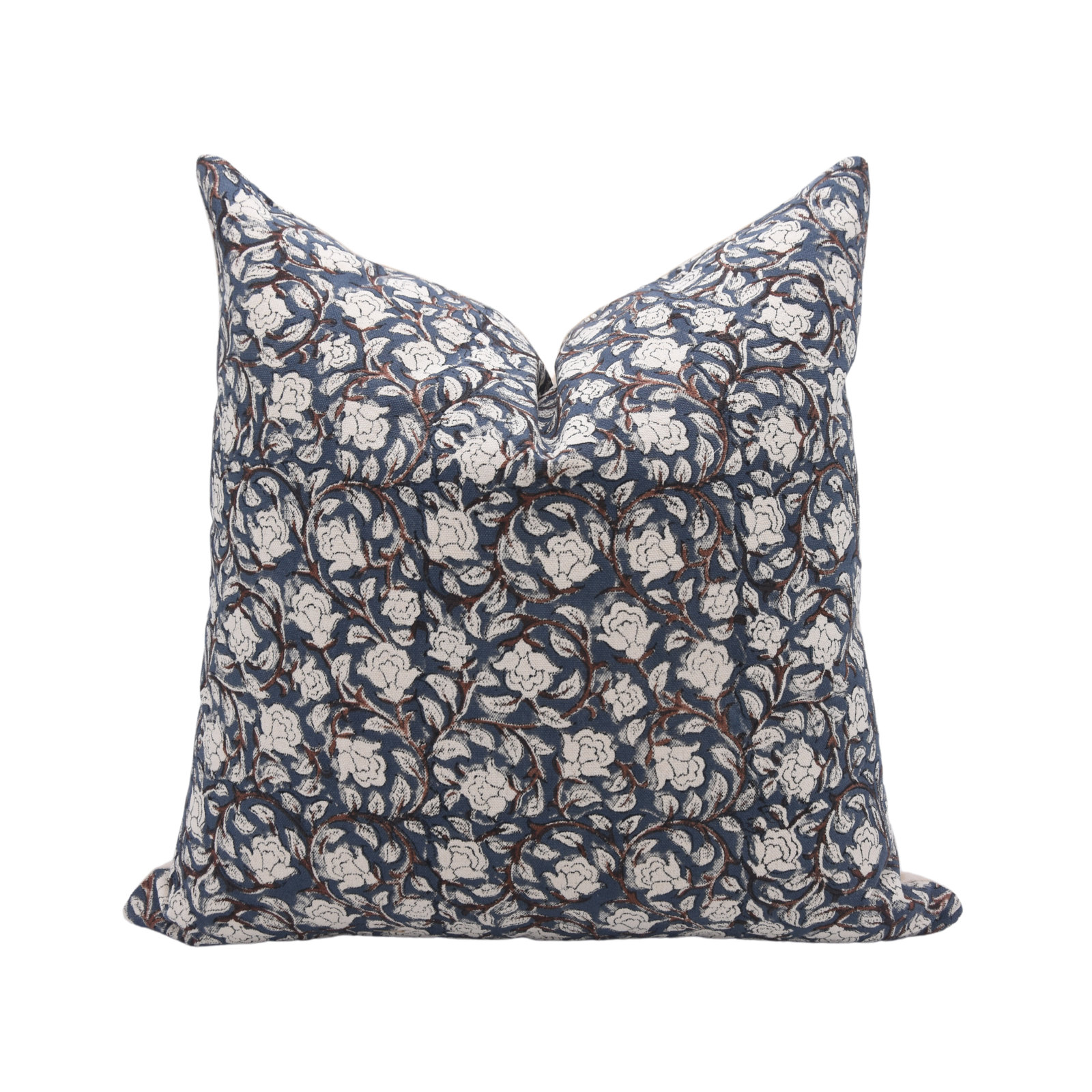 Lerah Floral Cotton Pillow Cover, 20" x 14"