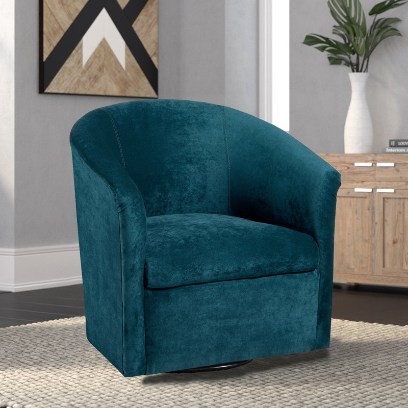 Chaise pivotante Eden Ocean, Bleu