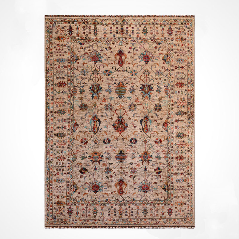 Tapis en laine et coton noué à la main Original Original