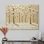 «Golden Brown Forest Landscape II», impression d'art mural paysage forestier