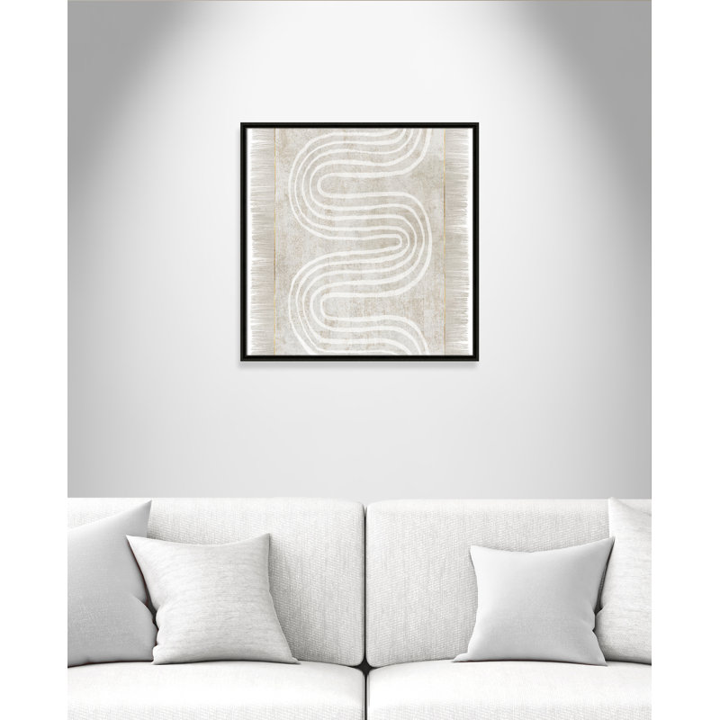 Spired I - reproduction encadrée sur toile, Toile Espresso, H 25,5 po x l 25,5 po x P 2 po