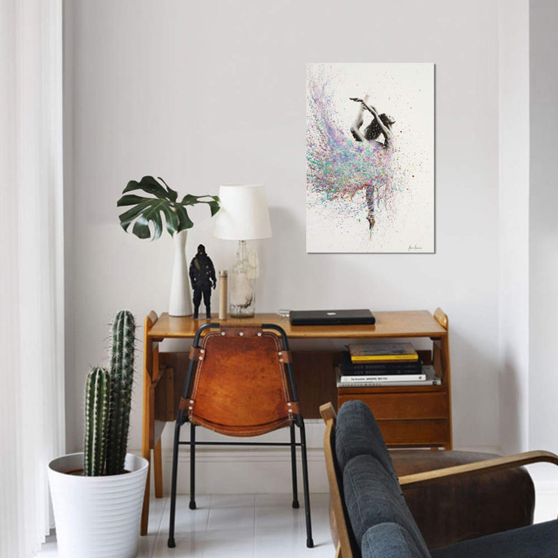 Opal Dance - Reproduction de giclée sur toile tendue avec châssis, H 12 po x l 8 po x P 0,75 po, Toile tendue, Pas de tapis