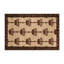 Tapis d'intérieur et d'extérieur brun français-1381542478