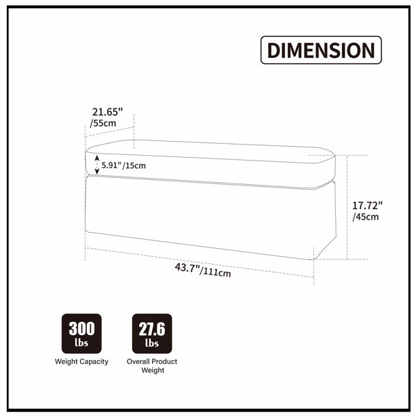 Dimensions du produit