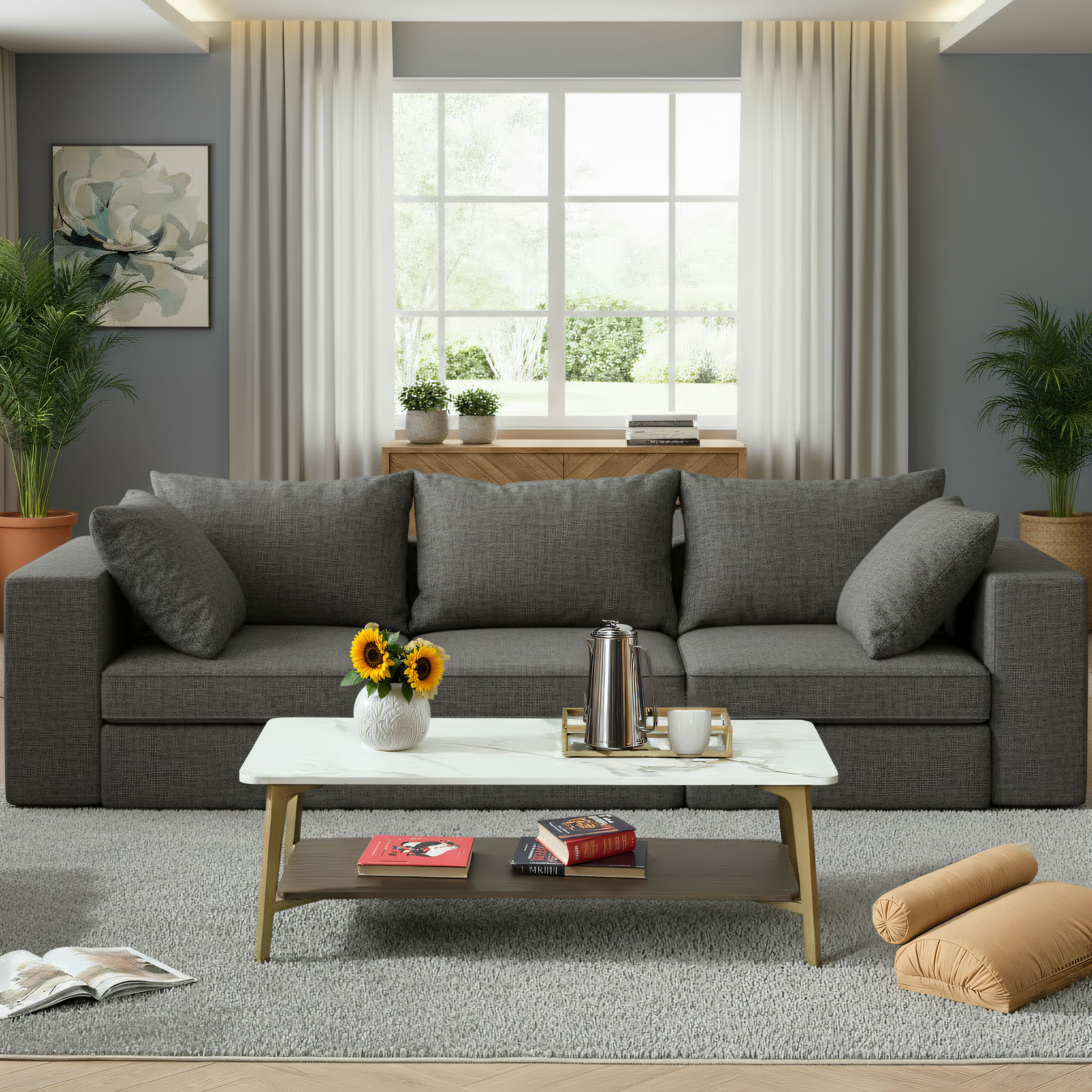 Mercer41 This Rectangular Coffee Table Is Designed Specifically For ...