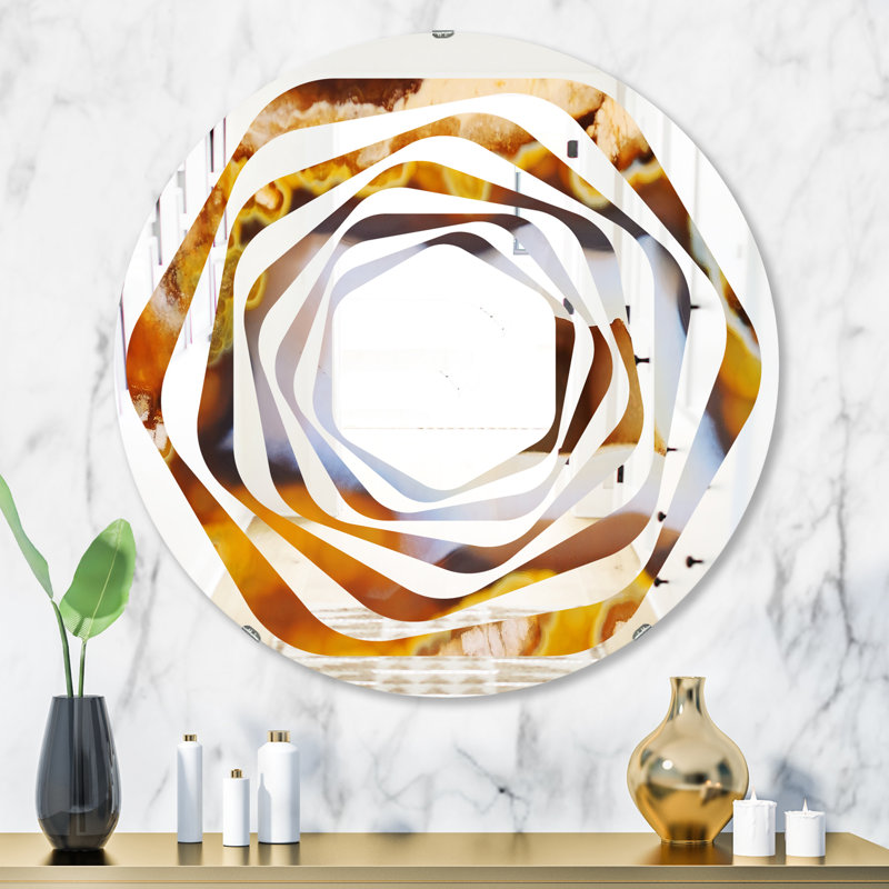 Miroir mural Agate, H 31,5 po x l po