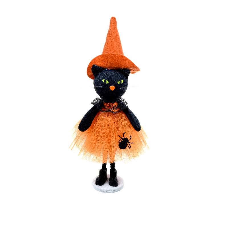 Chatte orange debout (paquet de 8)