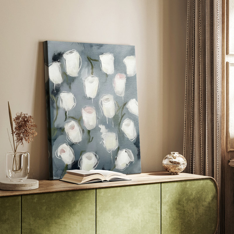 FLORAL Series DCXC III - Gallery Cavas, H 18 po x l 12 po