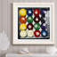 Retro Billiards - Reproduction d'art sur papier encadrée-1811868792-1811868789