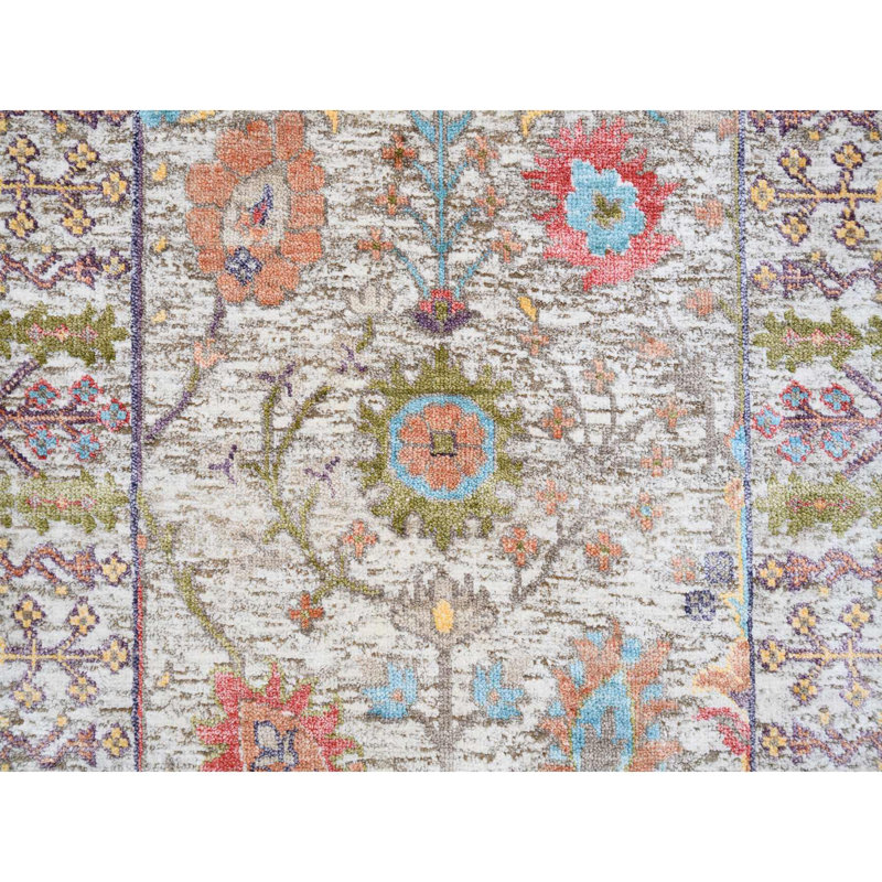 Krisztian One-of-a-Kind Rectangle 2'3" X 3'2" New Age Area Rug in Beige
