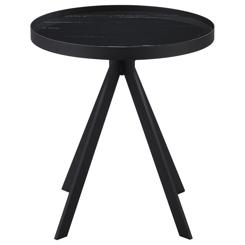 Table de bout Hearn, Noir