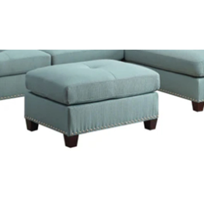 Repose-pieds de style contemporain, Sarcelle