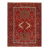 Imeria Hand Woven Cotton and Wool Oriental Area Rug
