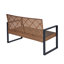 Ensemble de meubles de patio 4 pièces avec balcon et véranda
