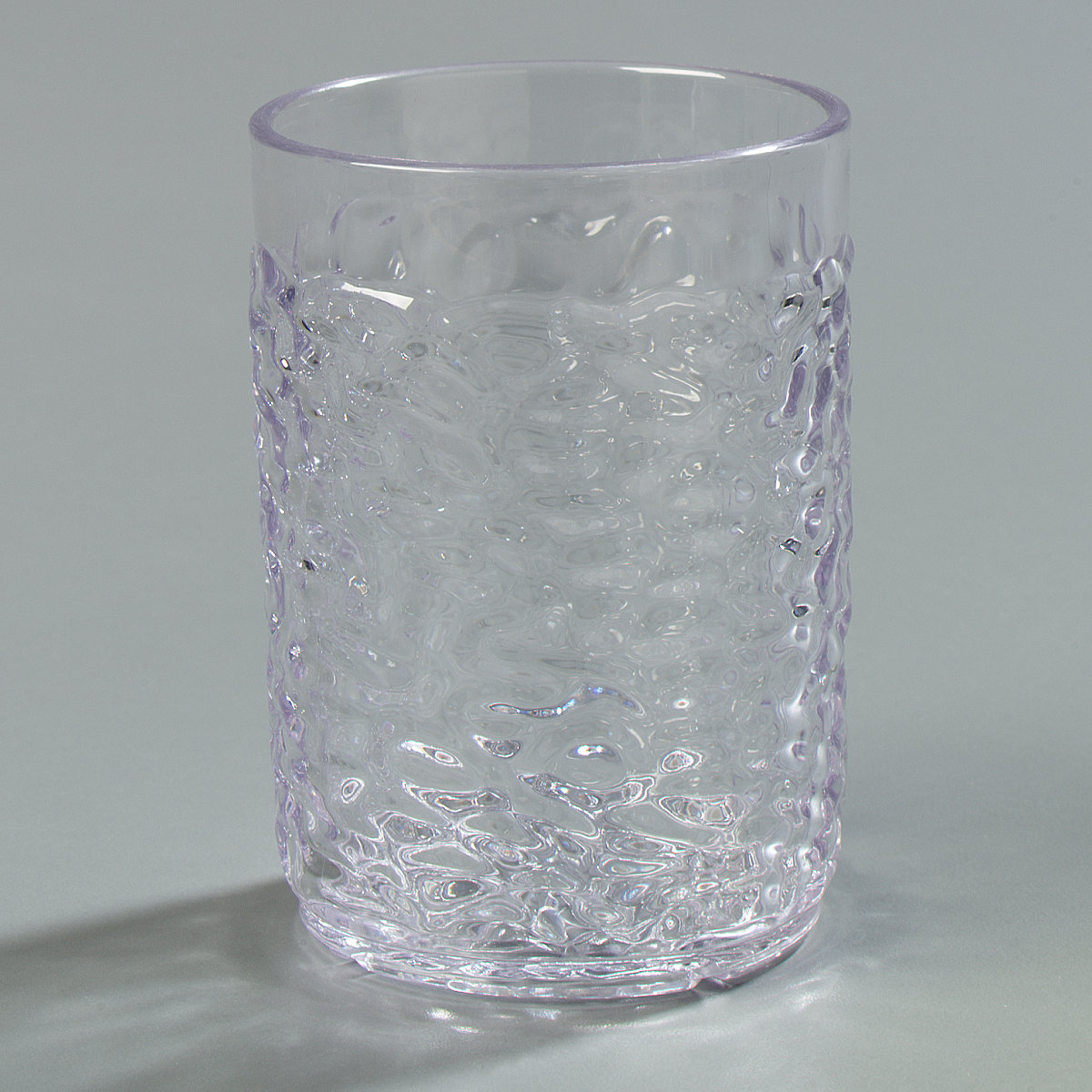 Carlisle Food Service Products Pebble Optic 5 oz. Plastic Drinking Glass  Set | Wayfair