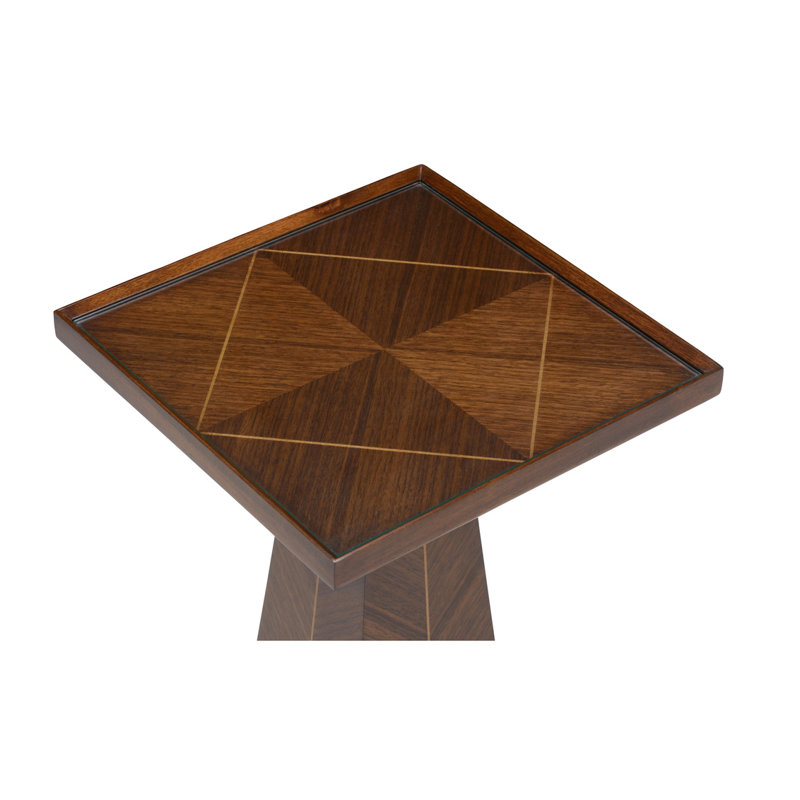 Hits The Spot Glass End Table