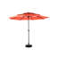 Parasol automatique orange à 3 niveaux de 10 pieds orange pour la piscine, la cour de jardin et la terrasse de la piscine-677034047