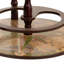 Isla Wine Bottle & Glass Rack in Brown