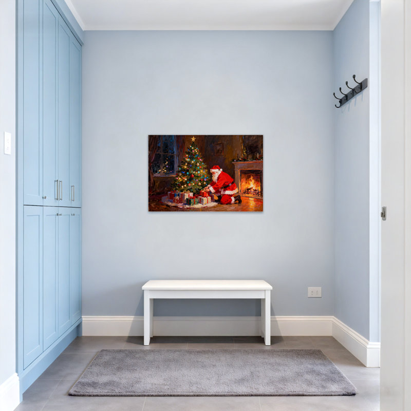 Sapin de Noël de Noël avec des cadeaux, H 28 po x l 40 po