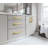Anti-Slip Wave Pattern Cabinet Pull With J-Backplate Multipack-124950254-124950255