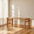 Cherry Wood Rectangular Dining Table Set-102422235