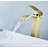Waterfall Spout Bathroom Faucet,Single Handle Bathroom Vanity Sink Faucet