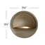 Hardy Island Matte Bronze Low Voltage Deck Light