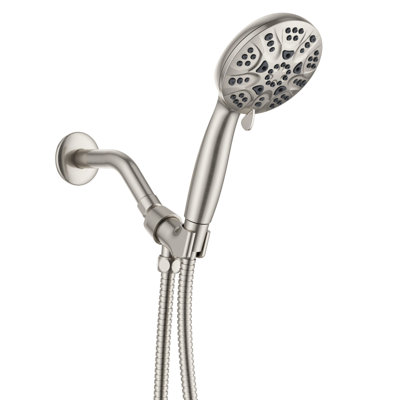 Ana Bath Multi Function (with Pause Function) Handheld Shower Head with 8-ft Shower Hose