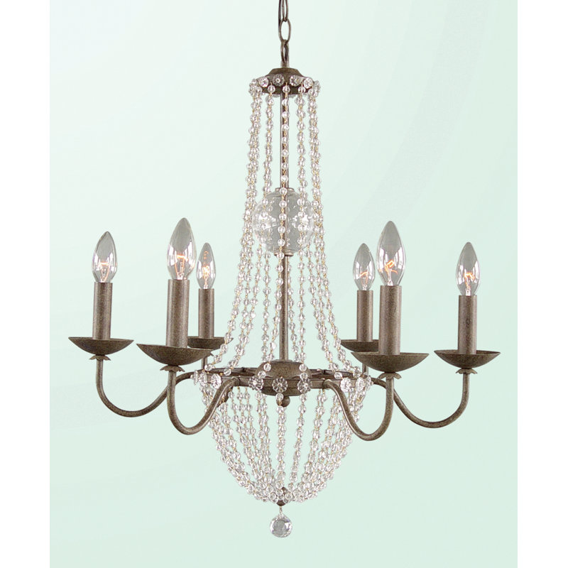 Lustree 6 lumières façon bougie RT Series