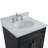25'' Single Bathroom Vanity with Quartz Top